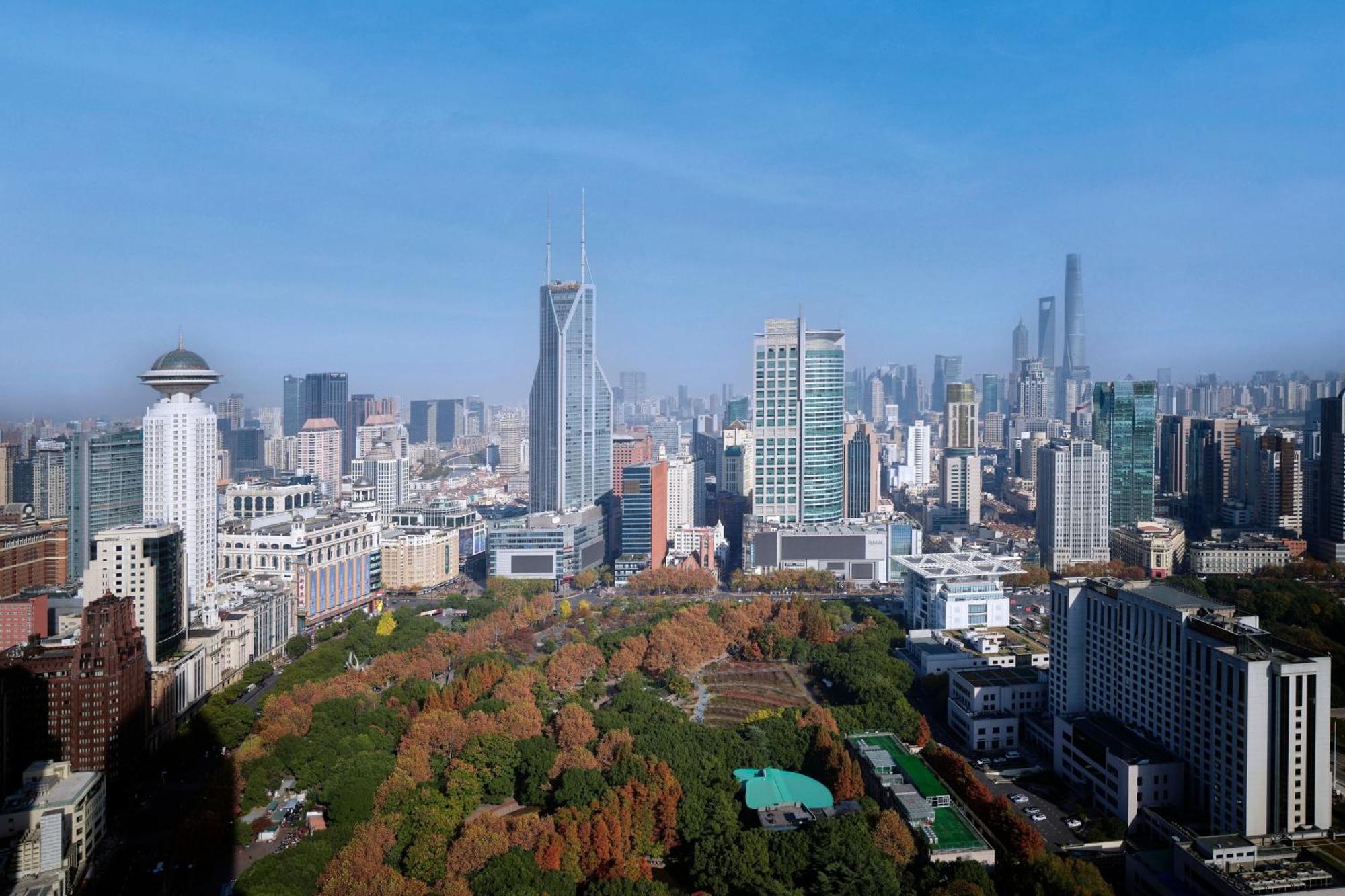 Jw Marriott Shanghai At Tomorrow Square Exteriér fotografie