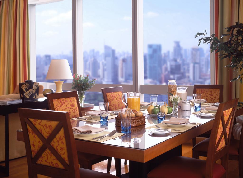 Jw Marriott Shanghai At Tomorrow Square Restaurace fotografie