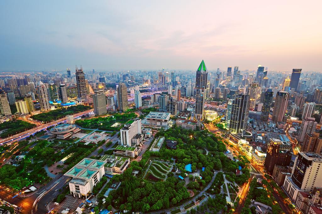 Jw Marriott Shanghai At Tomorrow Square Panoráma fotografie